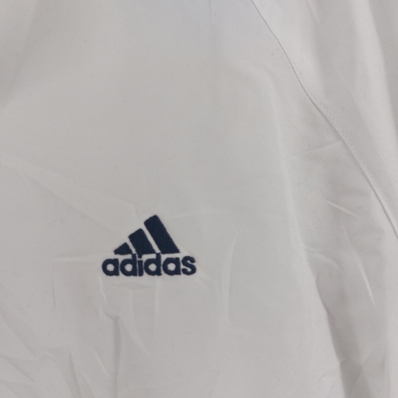 Adidas track suit white with black size medium - Picture 5 of 8